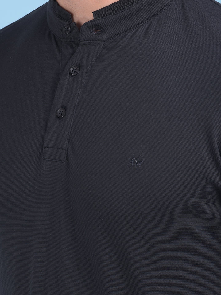 Black T-Shirt-Men T-Shirts-Crimsoune Club