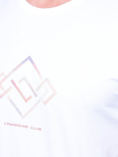 Grey Graphic Print T-Shirt-Men T-Shirts-Crimsoune Club