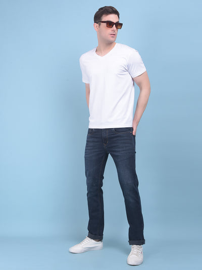 White Cotton T-Shirt-Men T-shirts-Crimsoune Club