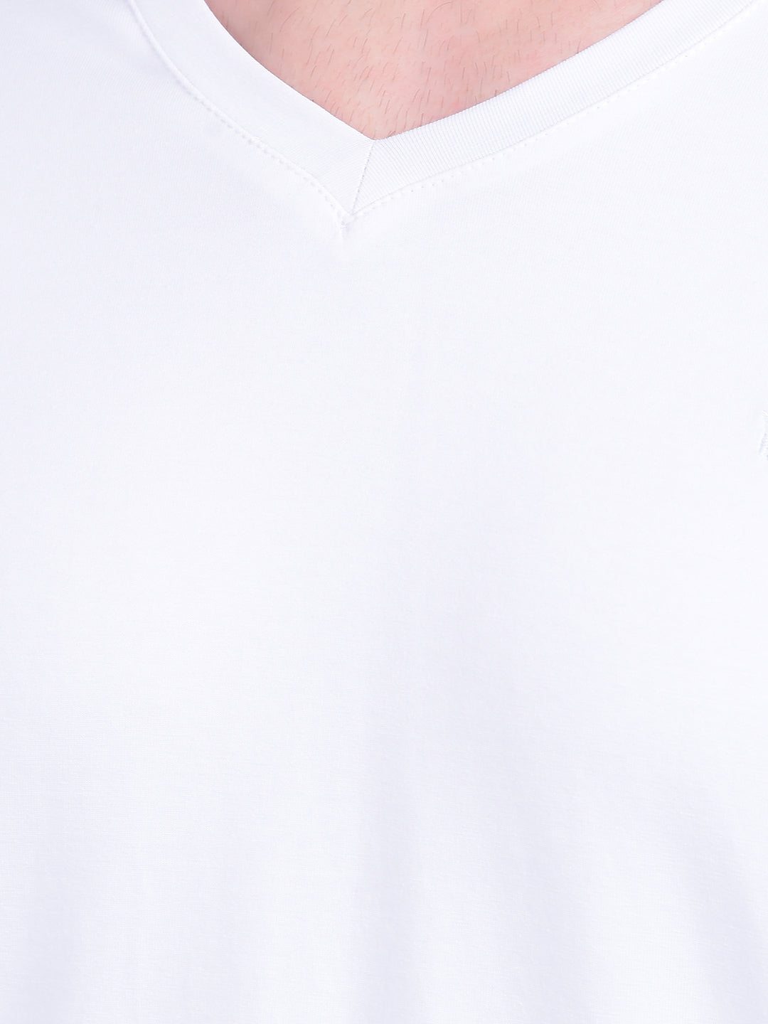 White Cotton T-Shirt-Men T-shirts-Crimsoune Club