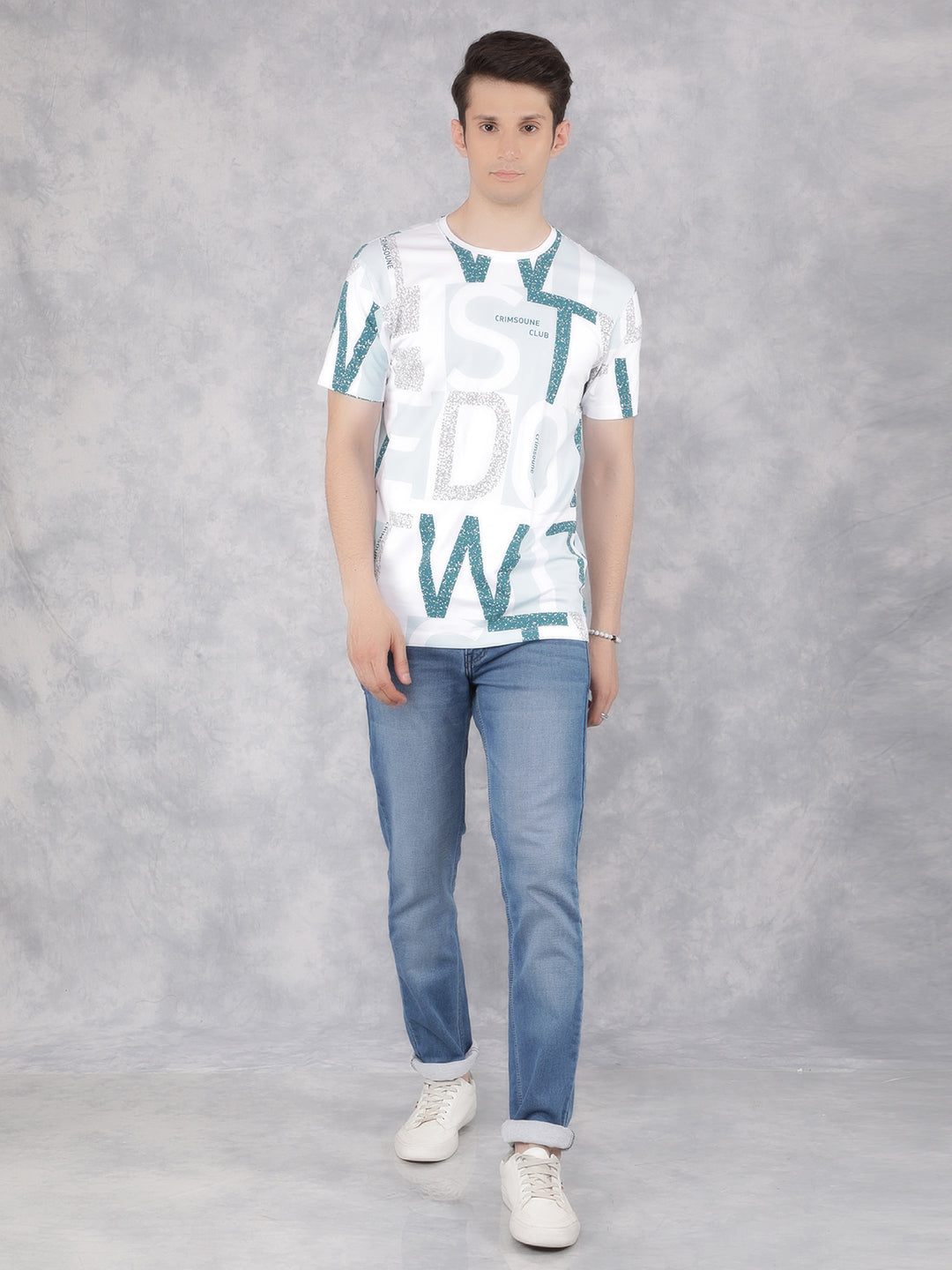 Multi-Color Printed T-Shirt-Men T-Shirts-Crimsoune Club
