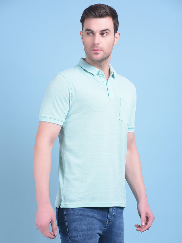 Green Printed T-Shirt-Men T-Shirts-Crimsoune Club