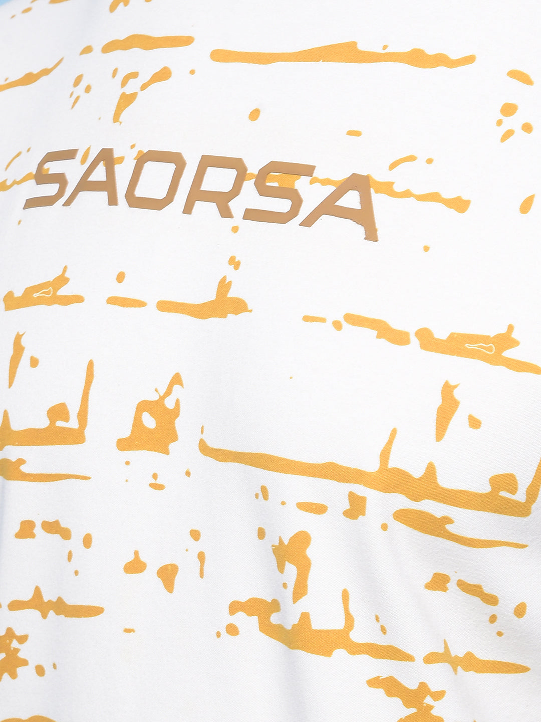 Beige Printed 100% Cotton T-Shirt-Men T-Shirts-Crimsoune Club