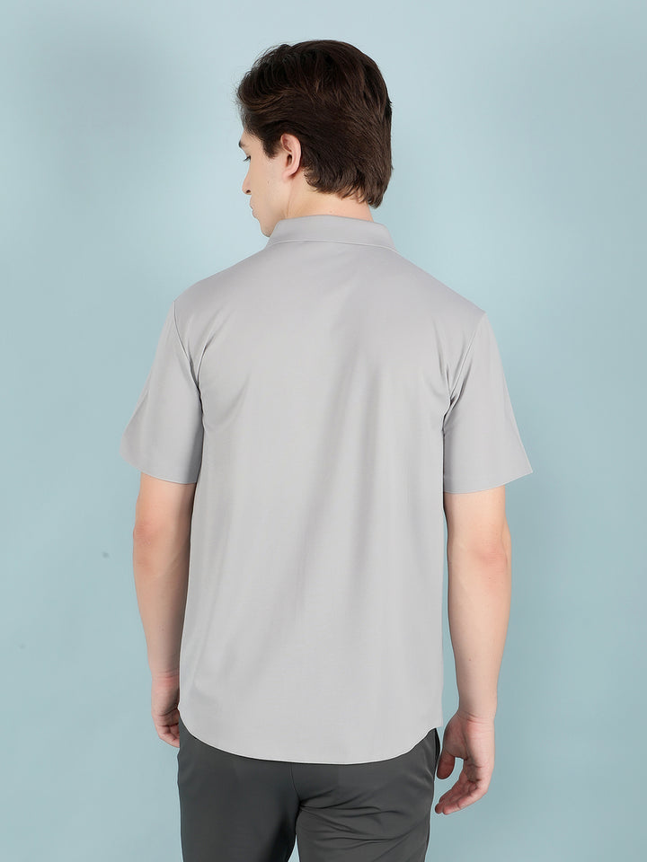Grey Shirt-Men Shirts-Crimsoune Club