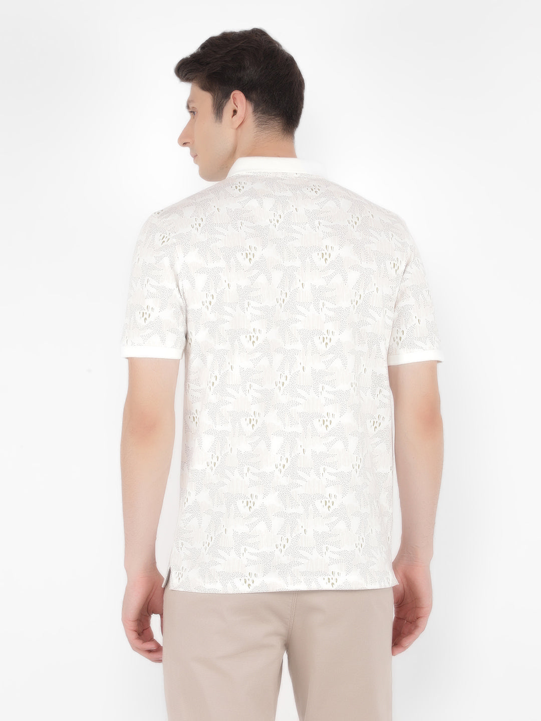 Multi Printed Polo T-Shirt-Men T-Shirts-Crimsoune Club