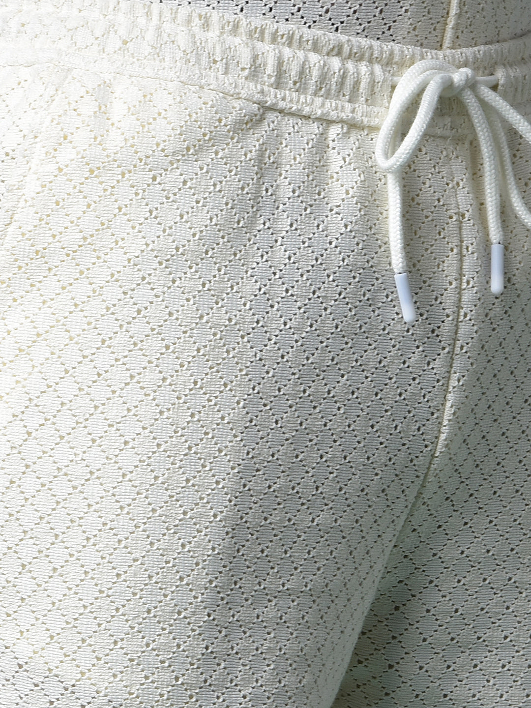 Cream Jacquard Shorts-Men Shorts-Crimsoune Club