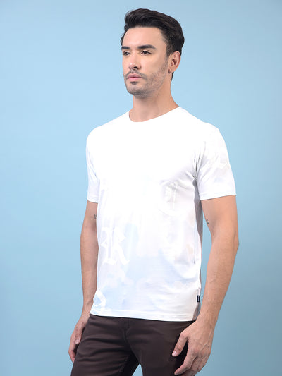 Men's Green Printed T-Shirt-Men T-Shirts-Crimsoune Club