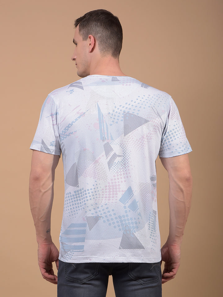 Multi-Color Printed T-Shirt-Men T-Shirts-Crimsoune Club