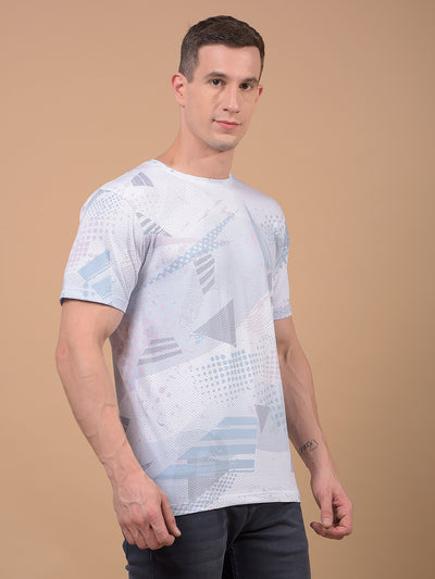 Multi-Color Printed T-Shirt-Men T-Shirts-Crimsoune Club
