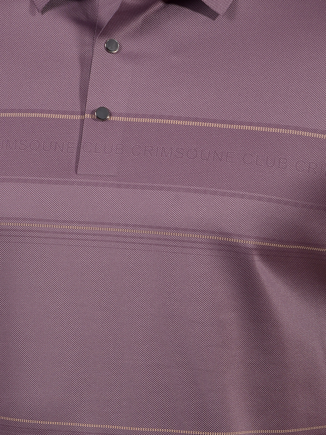 Purple Printed Polo Neck T-Shirt-Men T-Shirts-Crimsoune Club