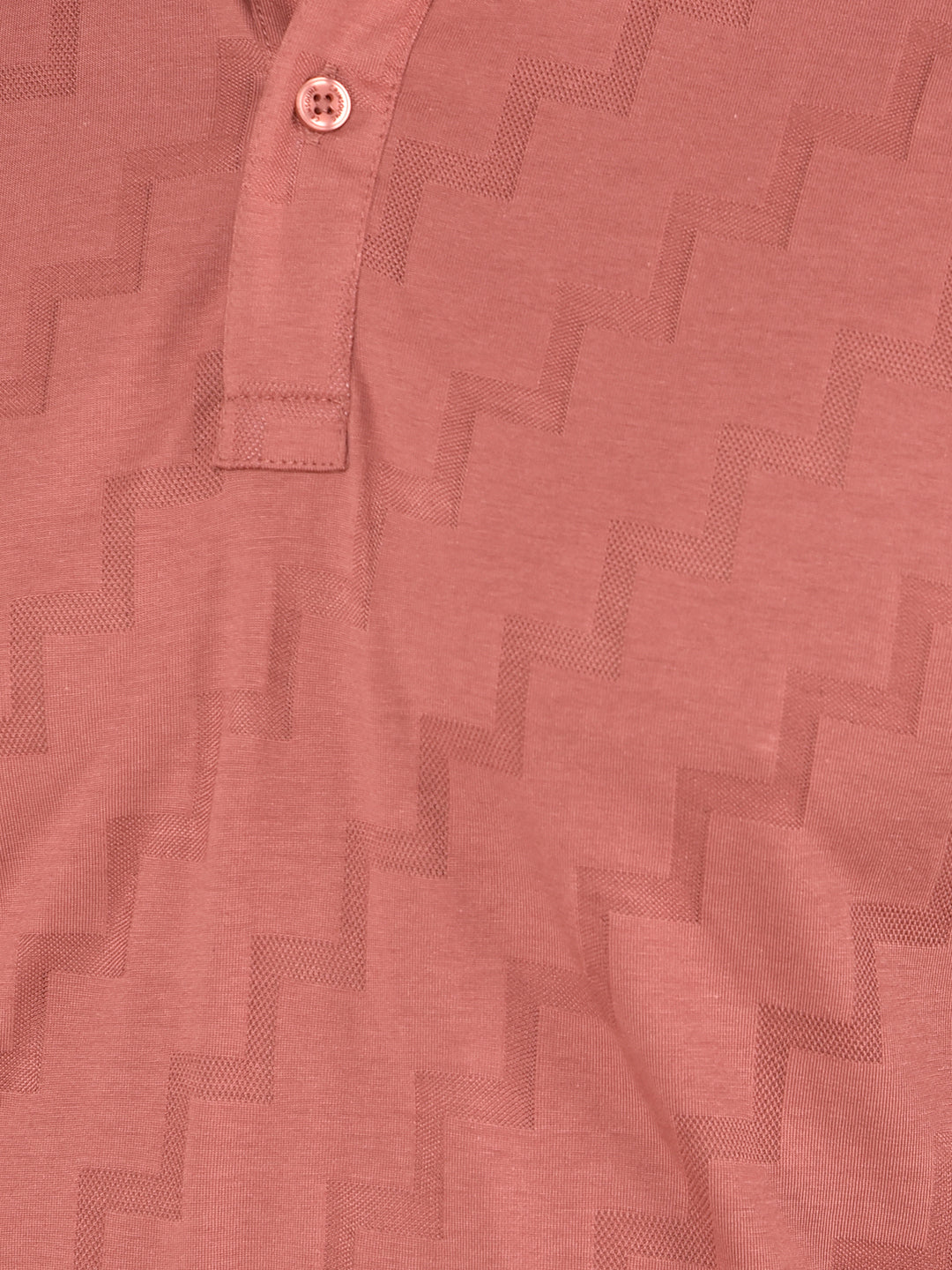 Red Printed Polo Neck T-Shirt-Men T-Shirts-Crimsoune Club