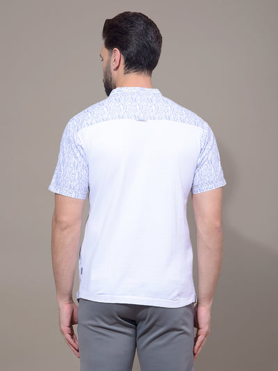 Grey Printed Kurta-Men Kurtas-Crimsoune Club