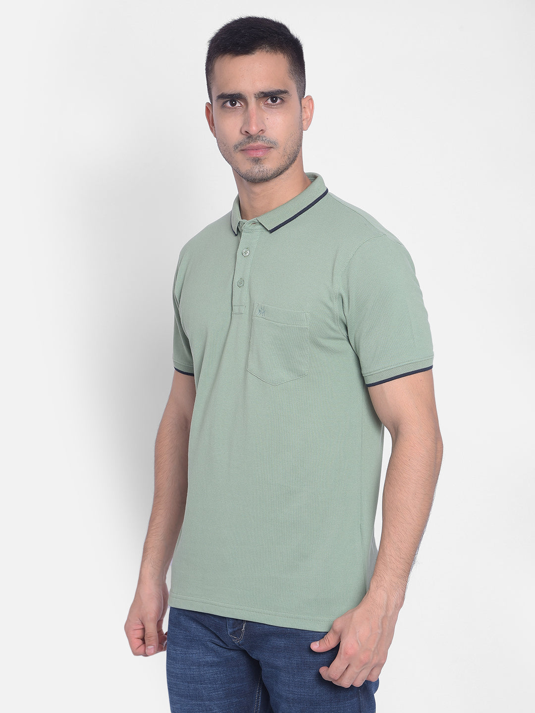 Green T-Shirt-Men T-Shirts-Crimsoune Club