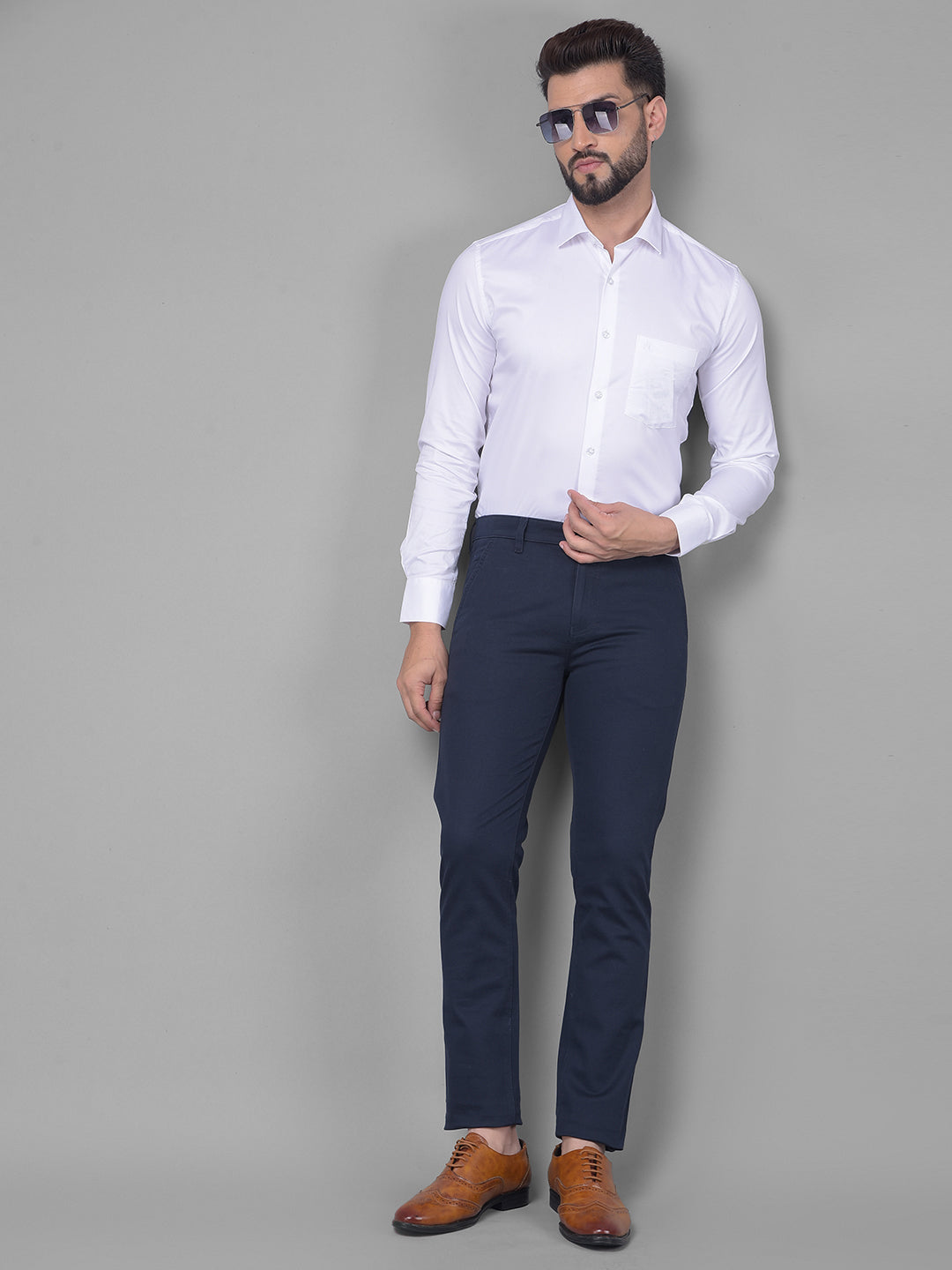 White Shirt-Men Shirts-Crimsoune Club