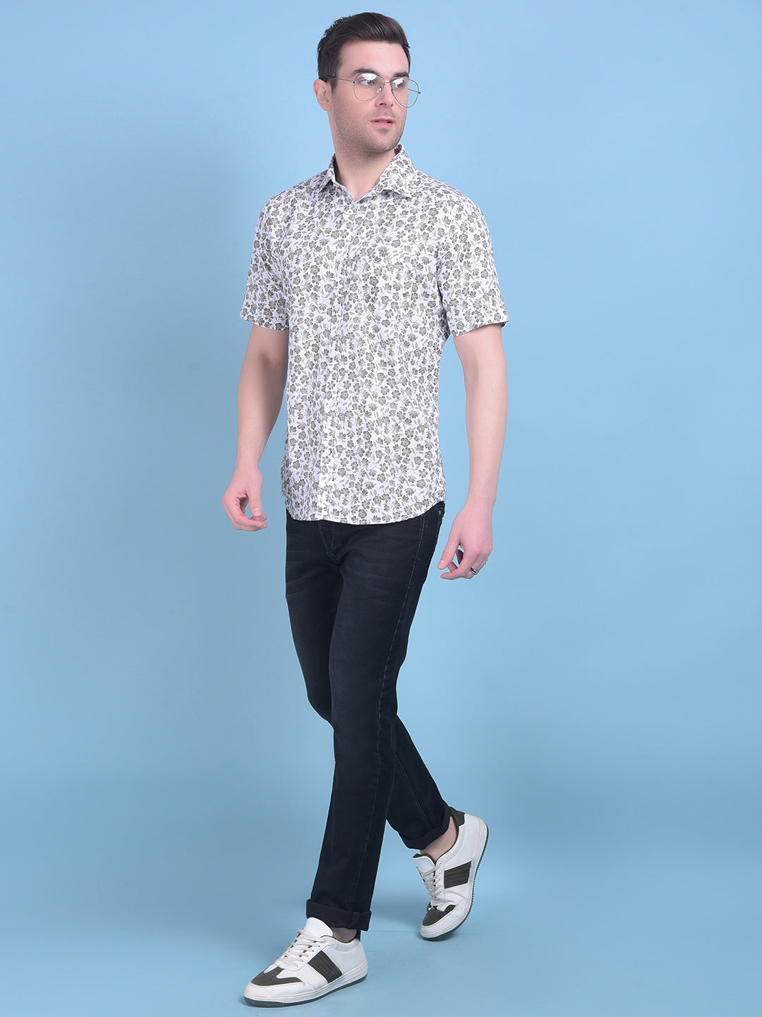 Dark Grey Stretchable Jeans-Men Jeans-Crimsoune Club