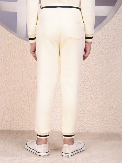 Cream Joggers with Relaxed Urban Comfort