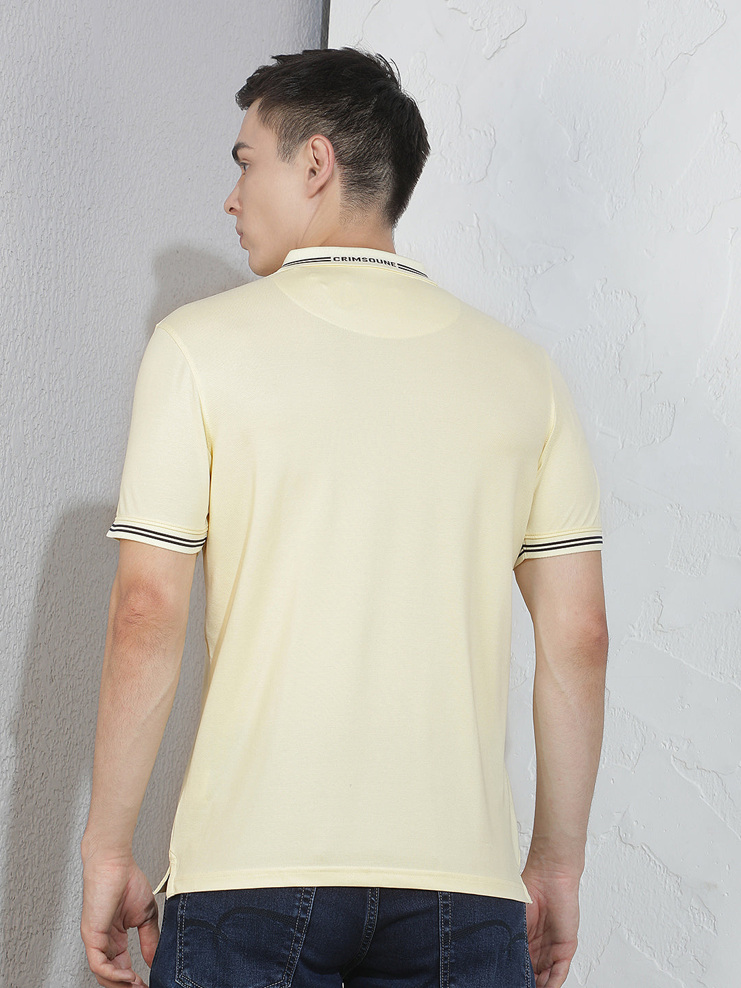 Urban Golden Yellow Polo T-Shirt