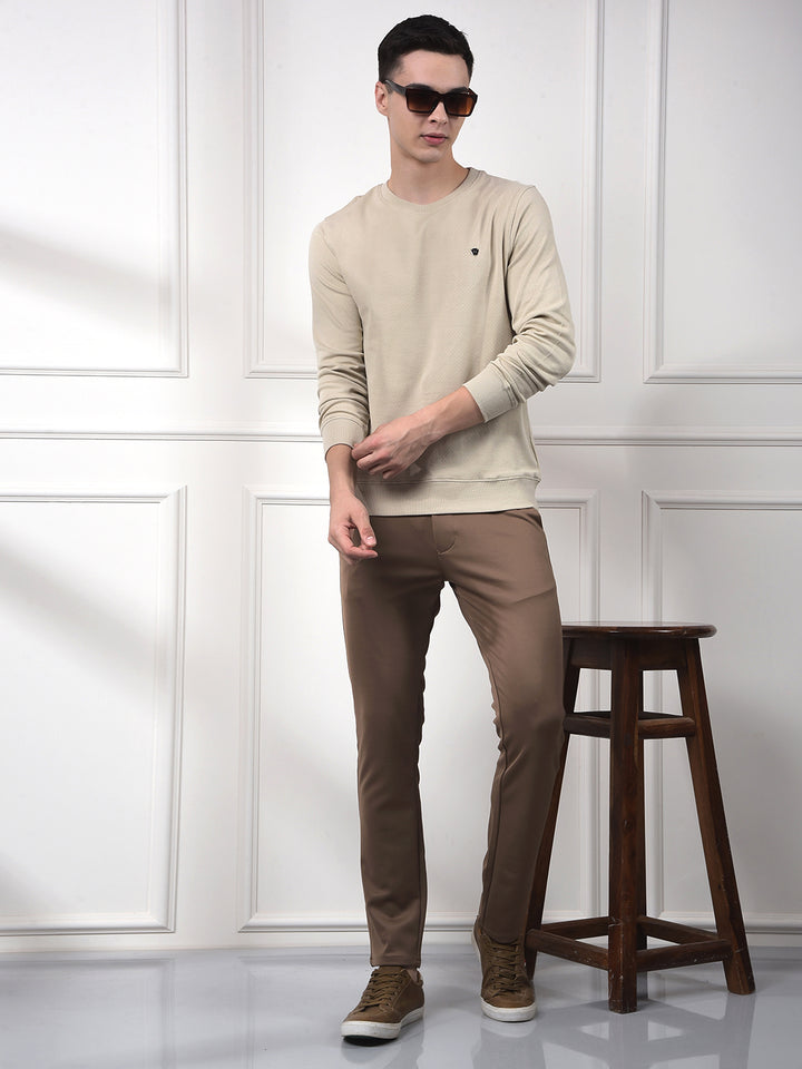Brown Knitted Trousers