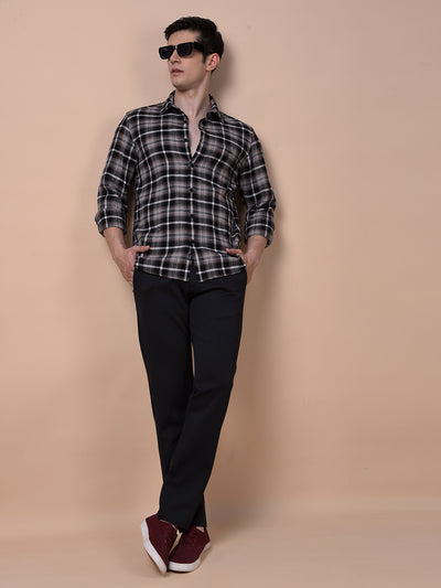 Multi-Color Checked 100% Cotton Shirt