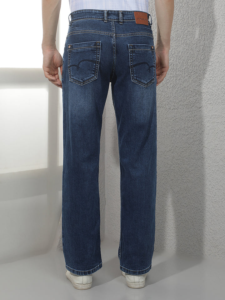 Urban Sapphire Blue Baggy Jeans