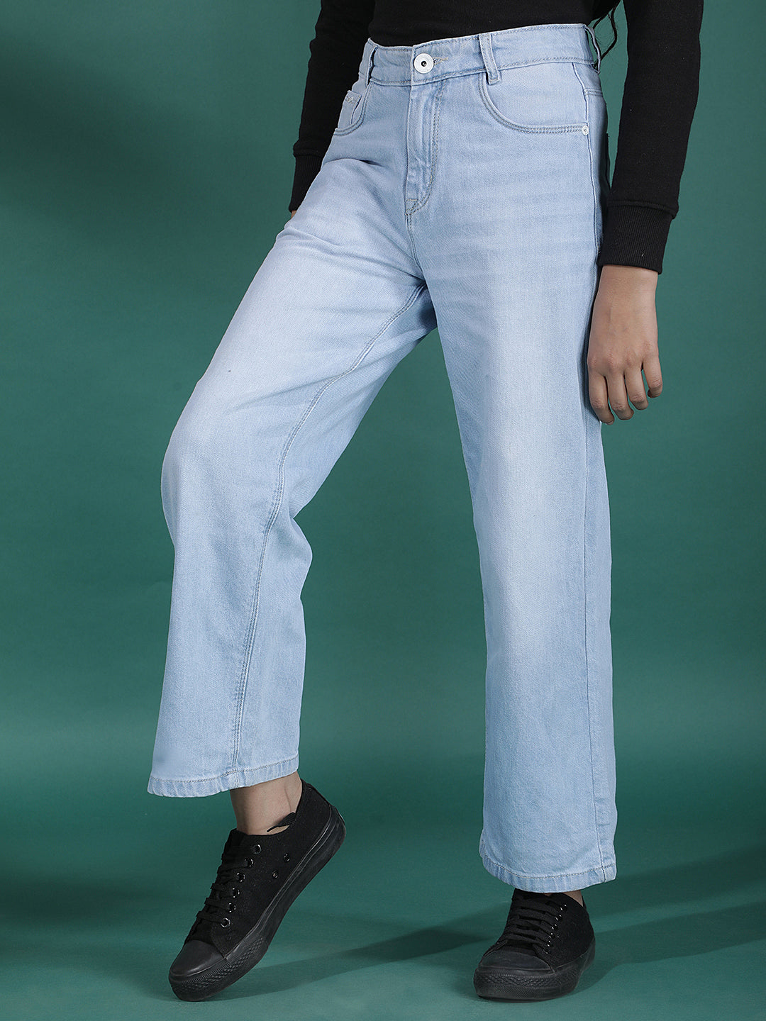 Refined Blue Bootcut Jeans