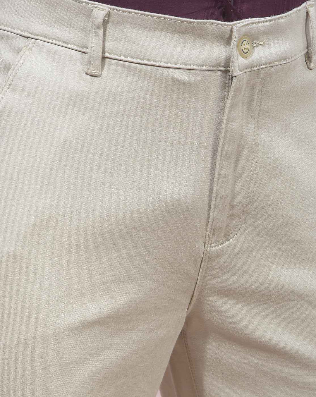 Orbit Beige Trousers