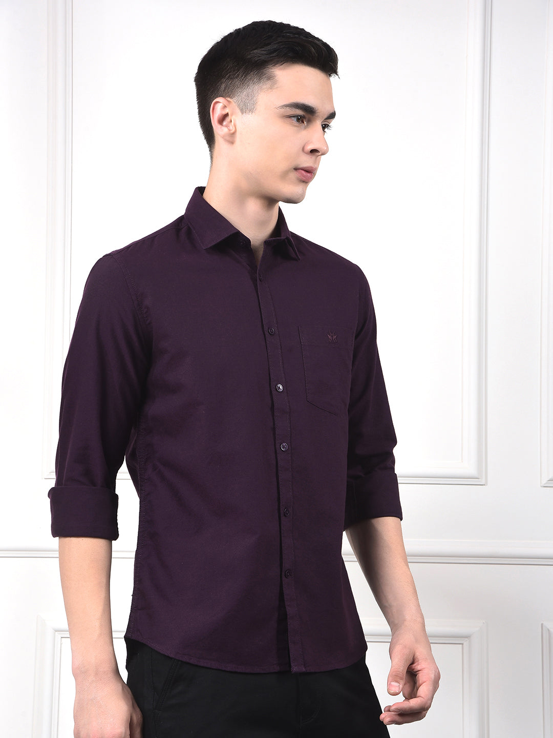 Garnet Cotton Comfort Shirt
