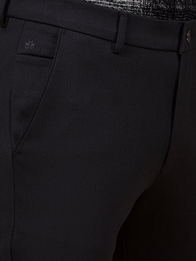 Black Printed Trousers