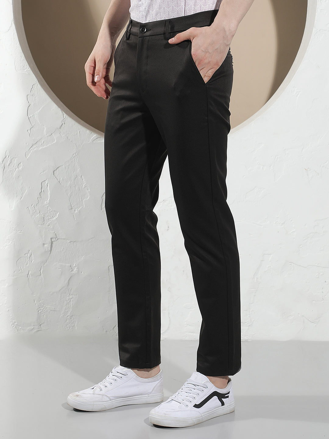 Essential Jet Black Trousers