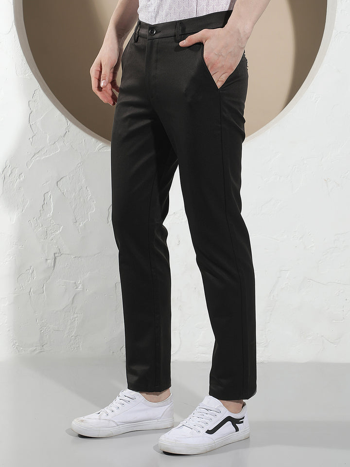 Essential Jet Black Trousers