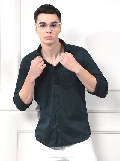 Mint Green Relaxed Fit Shirt