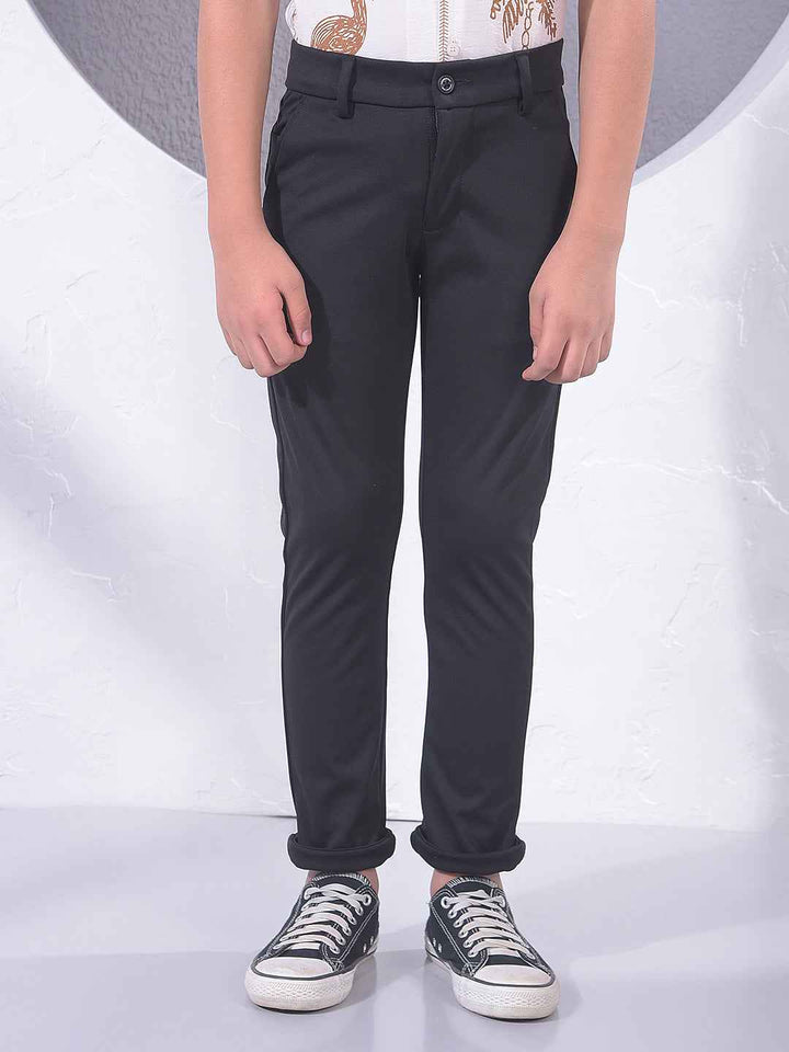 Black Urban Wear Trousers