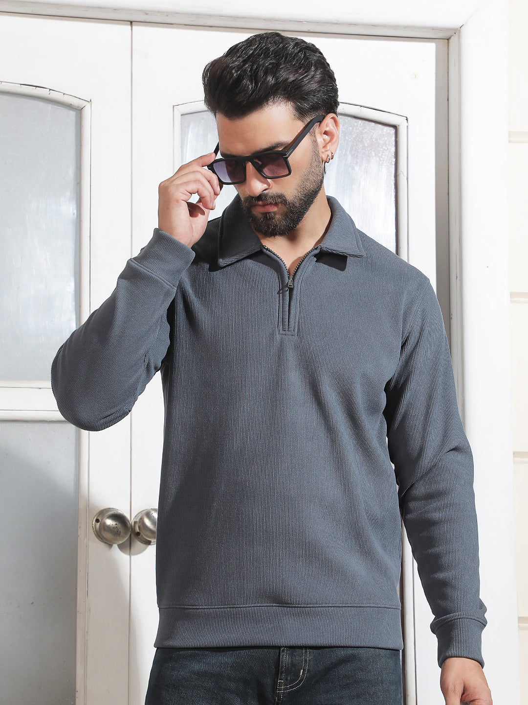 Modern Iron Grey Sweatshirt