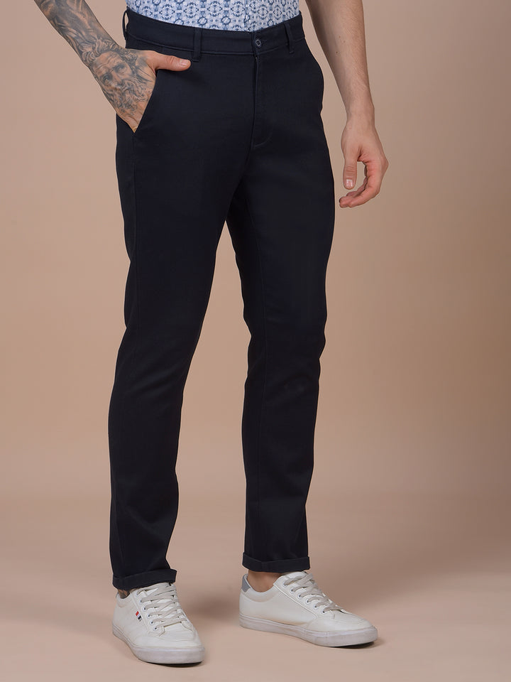 Elevated Navy blue Trousers