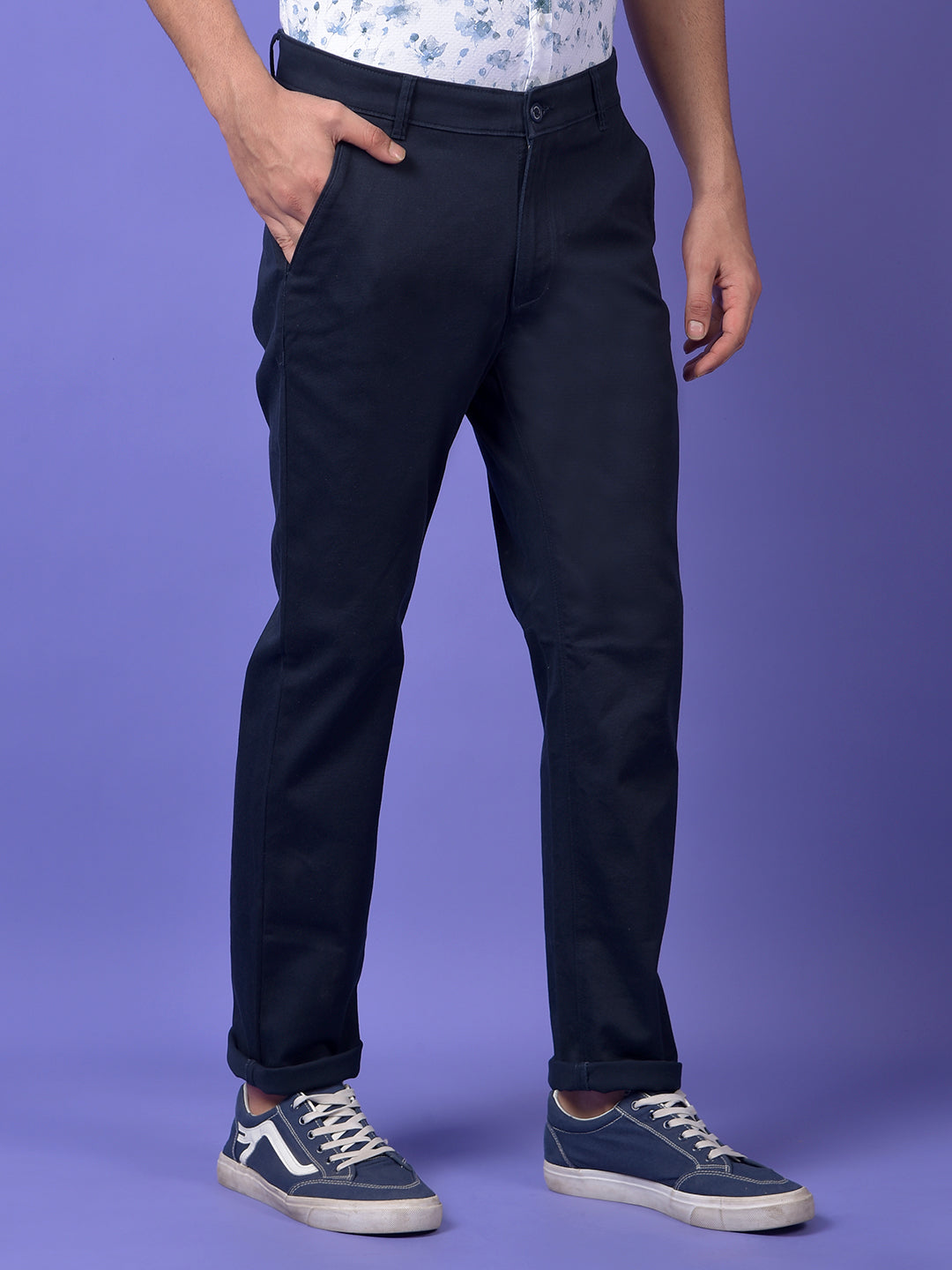 Classic Navy blue Trousers