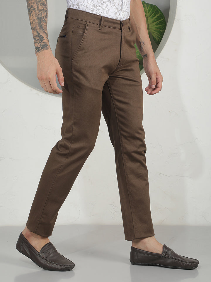 Chestnut Warm Brown Trousers