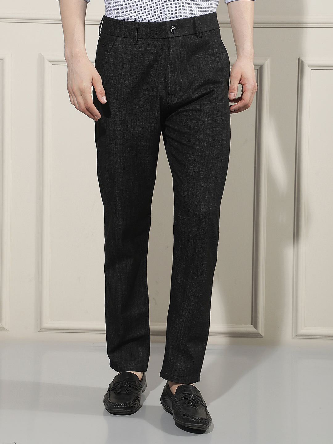 Black Modern Style Trousers