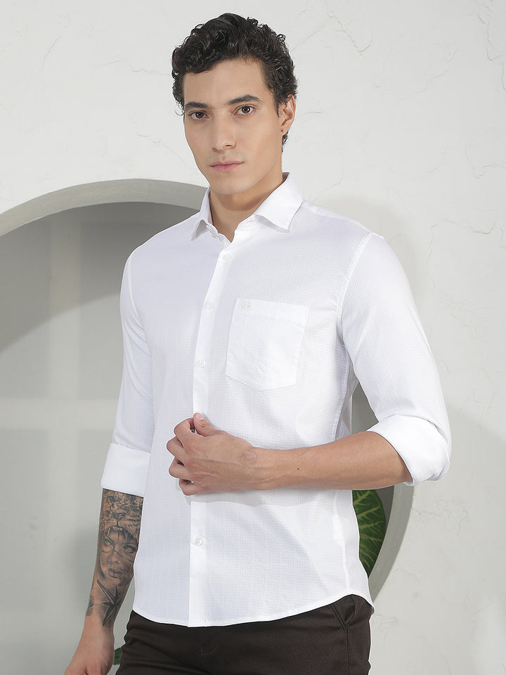 Clean Bright White Shirt
