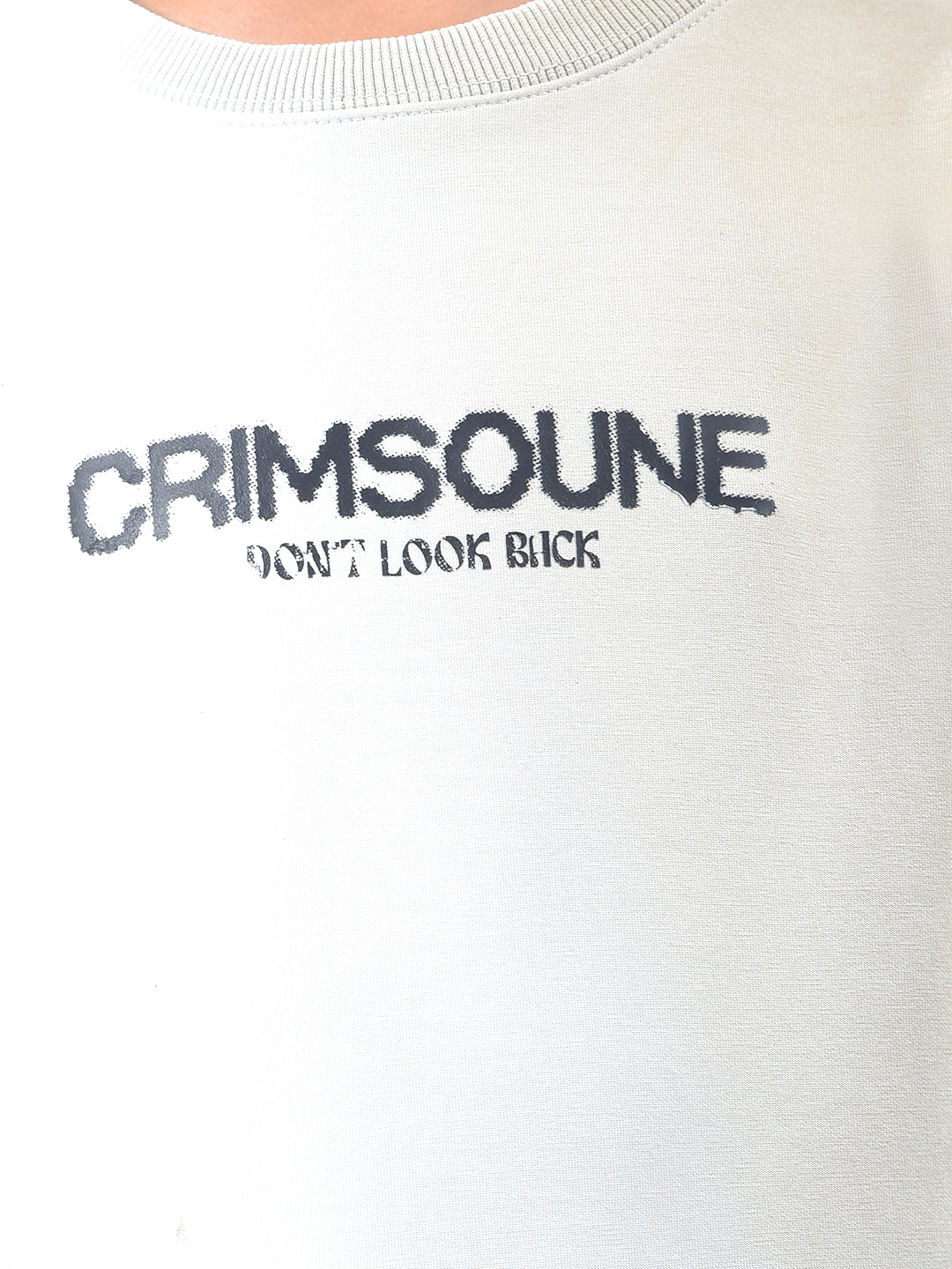 Multi-Color Typographic Print Sweatshirt
