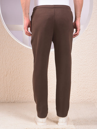 Brown Knitted Trackpants