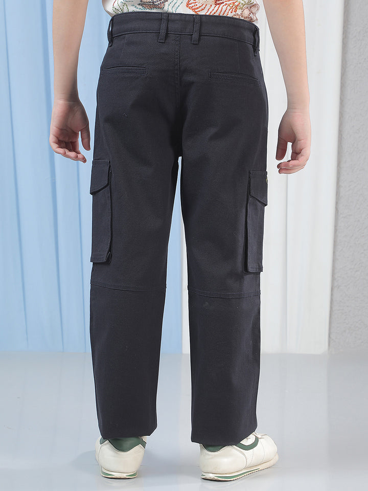Essential Midnight Navy Navy Blue Cargo Trousers