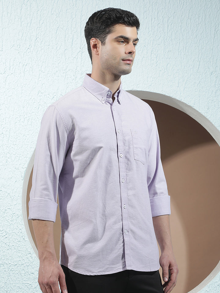 Purple 100% Cotton Shirt
