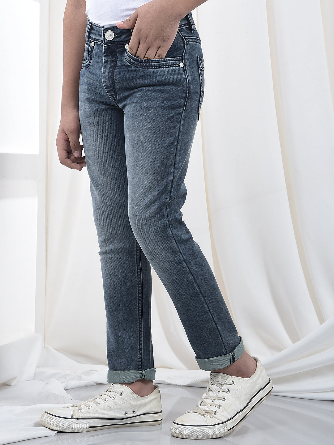 Blue Jeans-Boys Jeans-Crimsoune Club