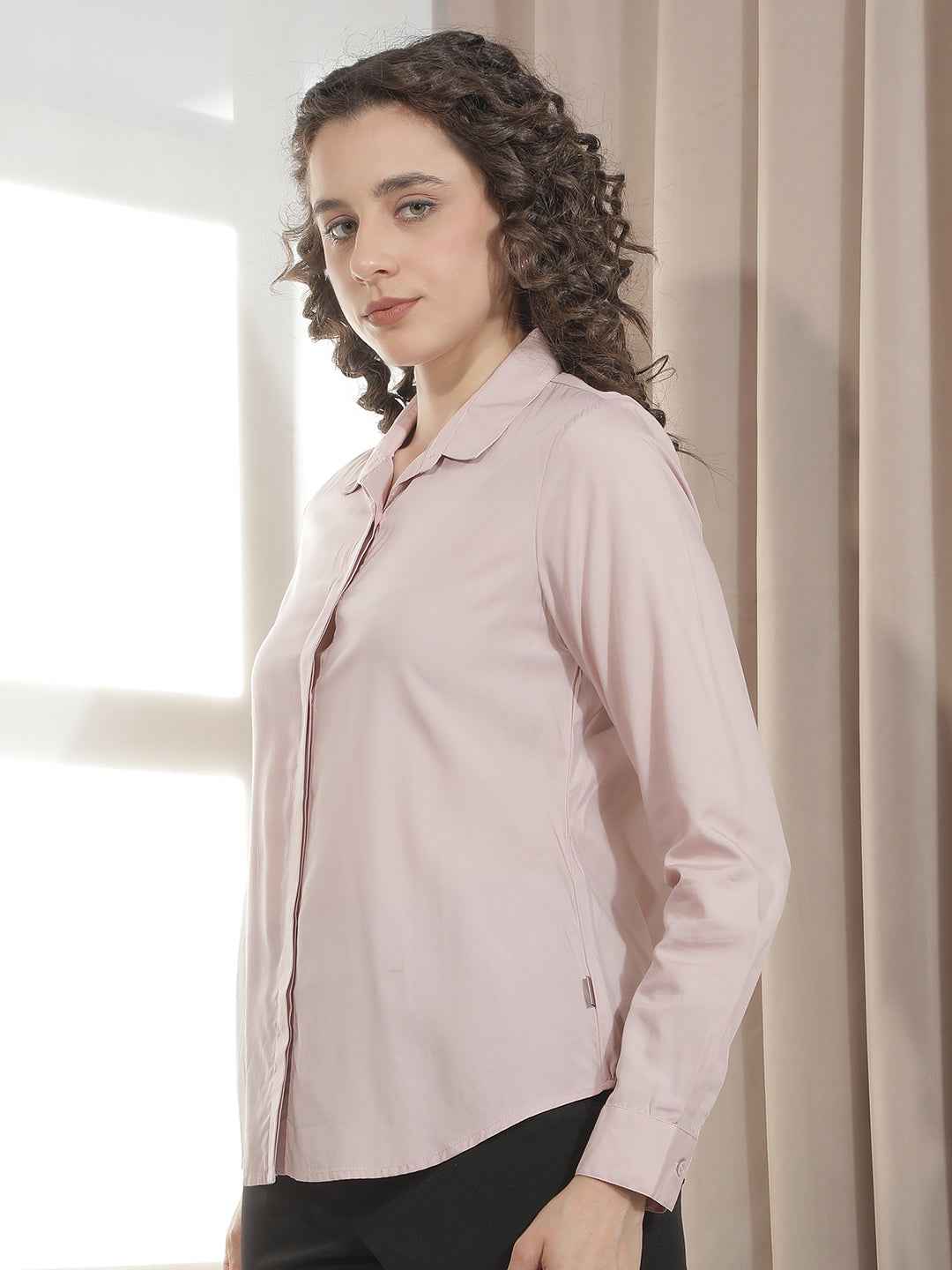 Silky Pink Modal Blend Top