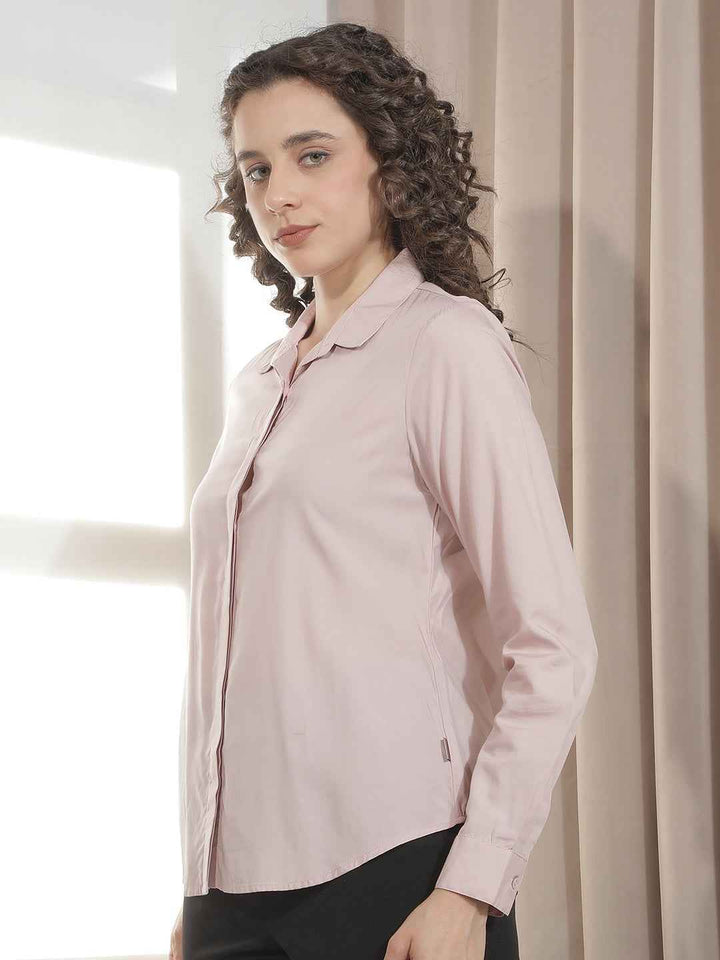 Silky Pink Modal Blend Top