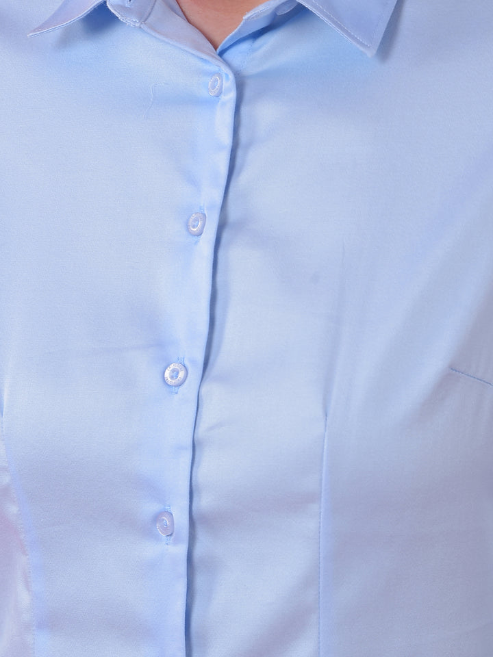 Sleek Blue Shirt
