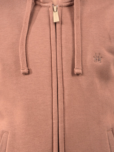 Brown Hooded Neck Sweatshirt