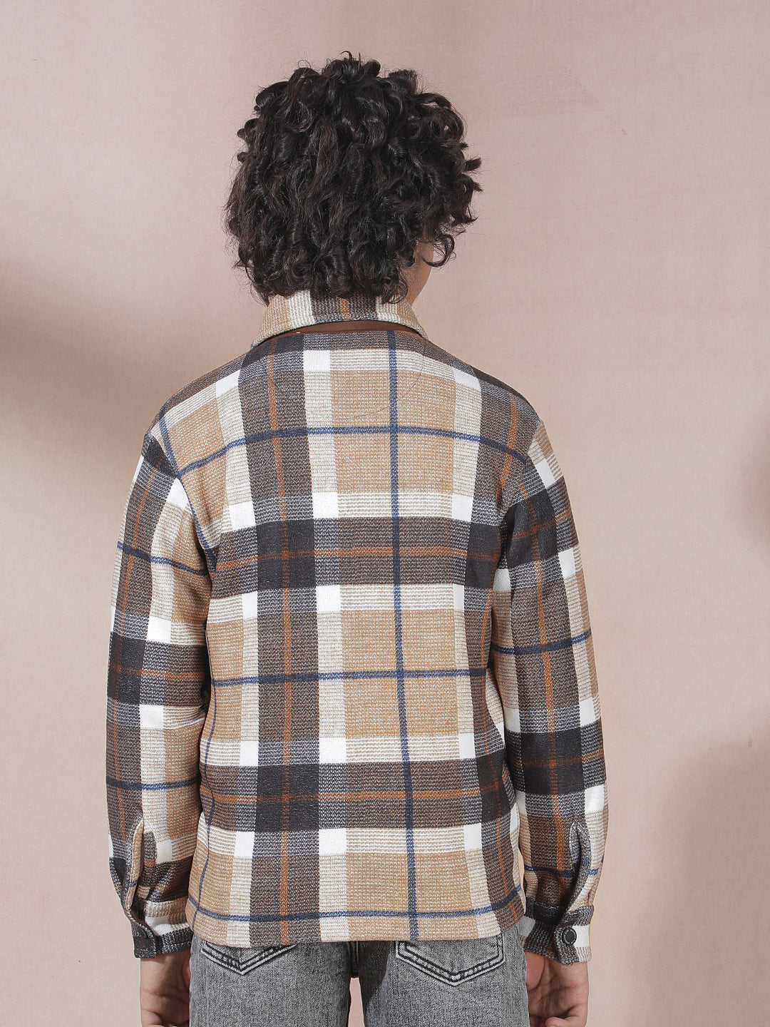 Multi-Color Checked Shacket