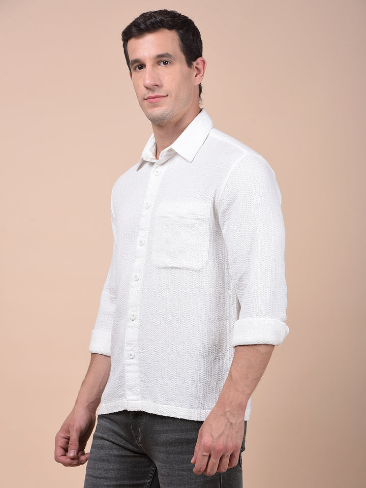 White 100% Cotton Shirt