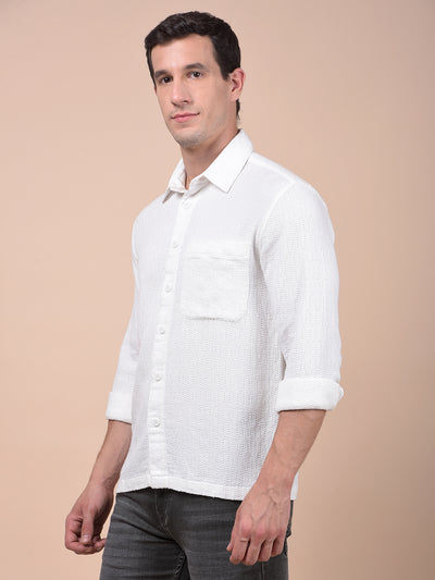 White 100% Cotton Shirt
